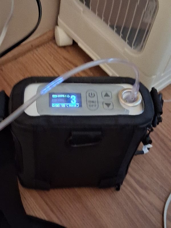 Customer photo review of VARON VP-8G | Sauerstoffkonzentrator Mobil mit Pulsfluss-Technologie (1-8 Stufen)