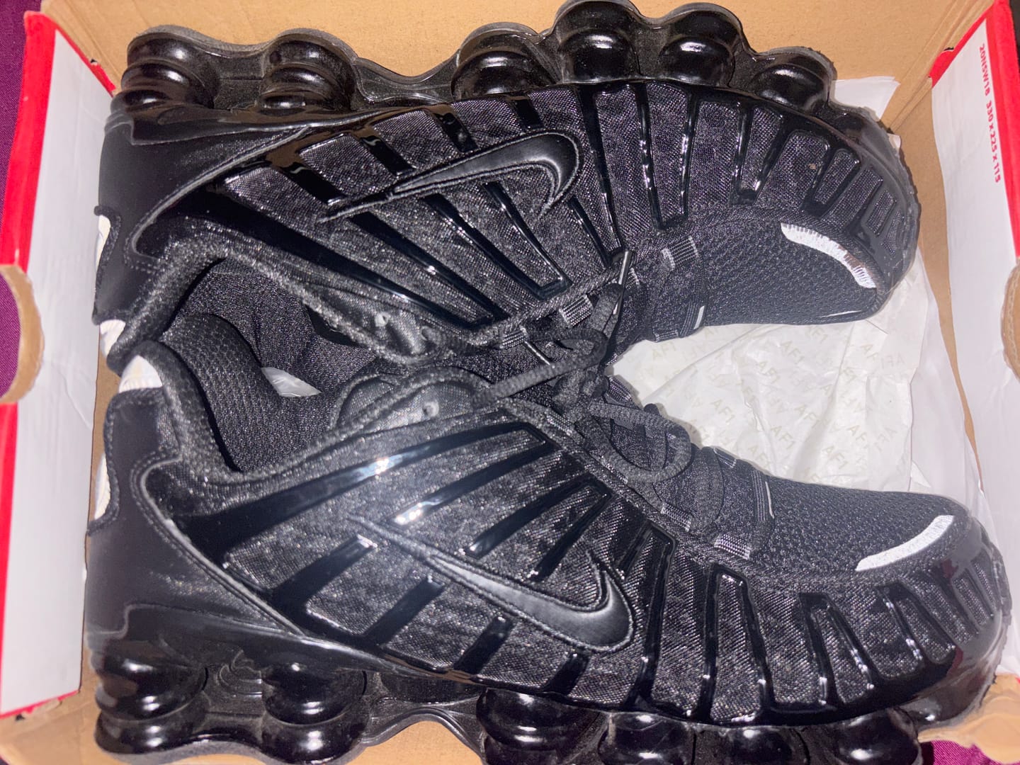 Customer photo review of NIKE Shox TL