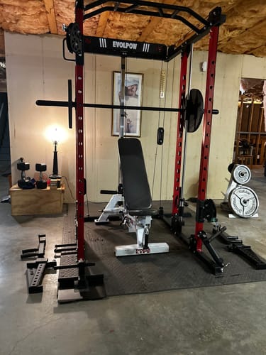 Customer photo review of EVOLPOW M2D Brute All-in-One Smith Machine Home Gym