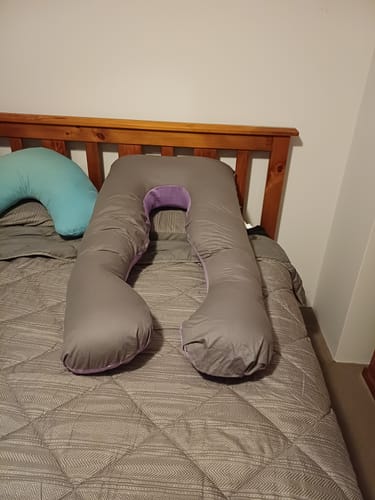 Customer photo review of Australian Made Full Body Pillow