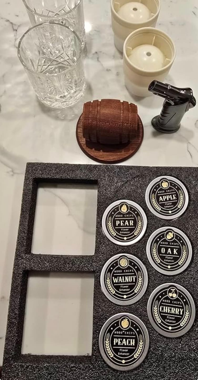 Customer photo review of Noir Barrel Smoker - Signature Edition