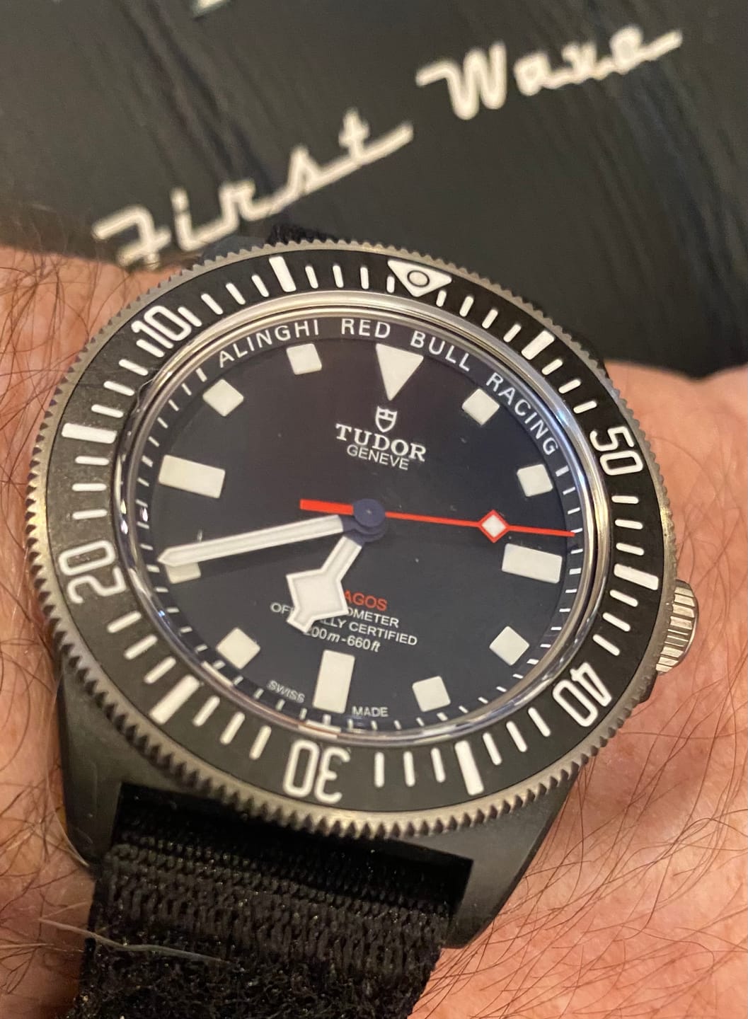 Customer photo review of PVD Glomar Explorer - Hook & Loop Strap - Black