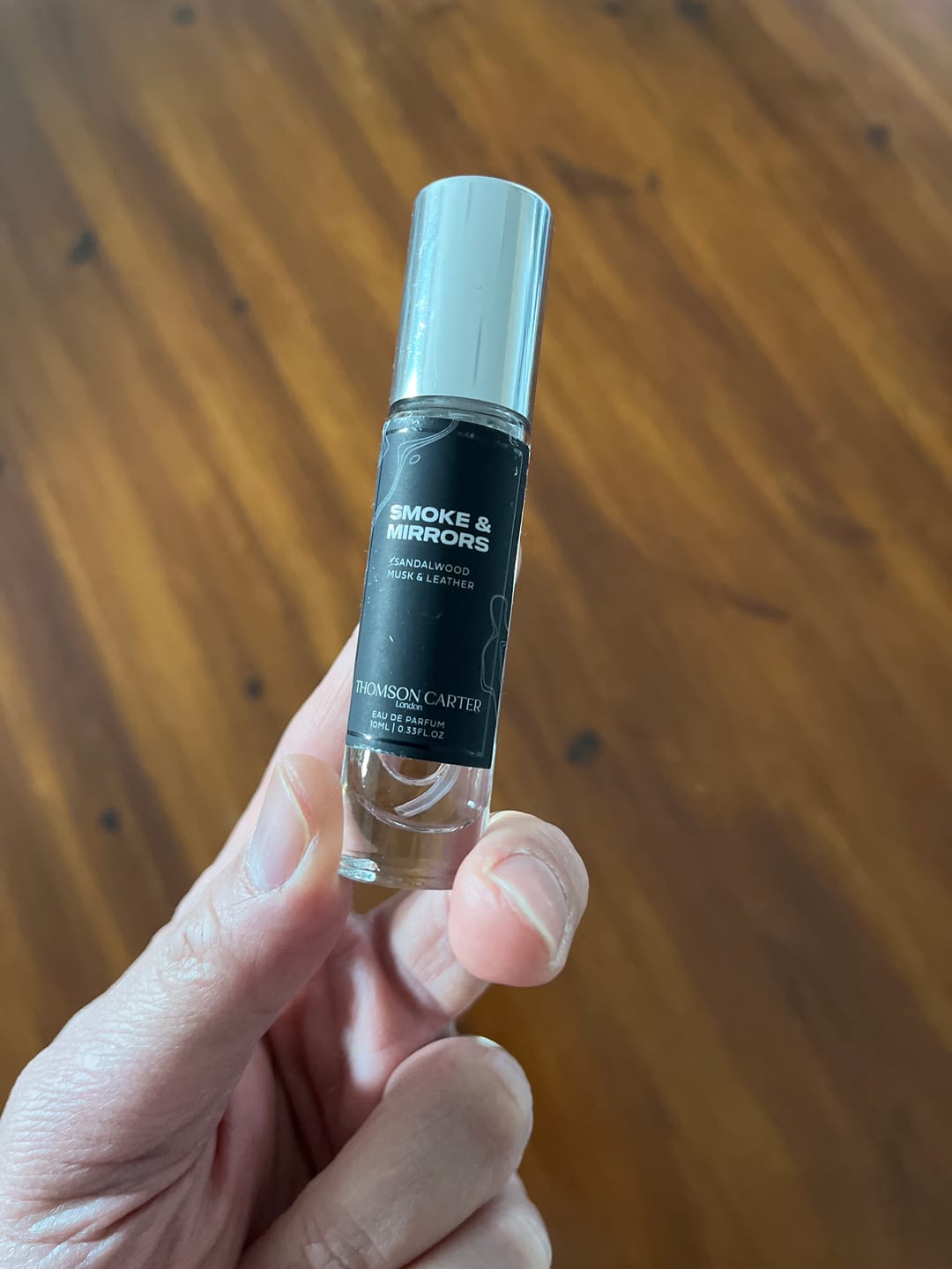 Customer photo review of Smoke & Mirrors | Eau de Parfum