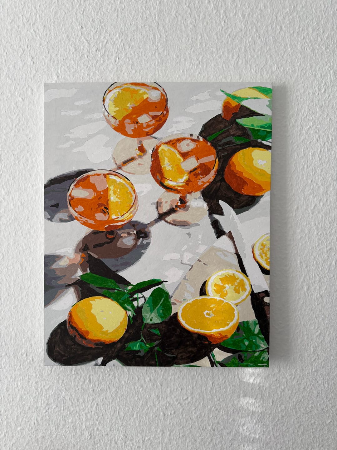 Customer photo review of Malen nach Zahlen - Orange Summerdrinks