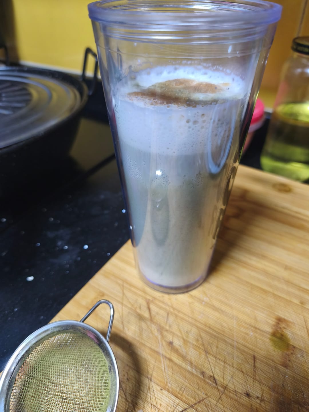 Customer photo review of Té Matcha Premium Choco-Menta
