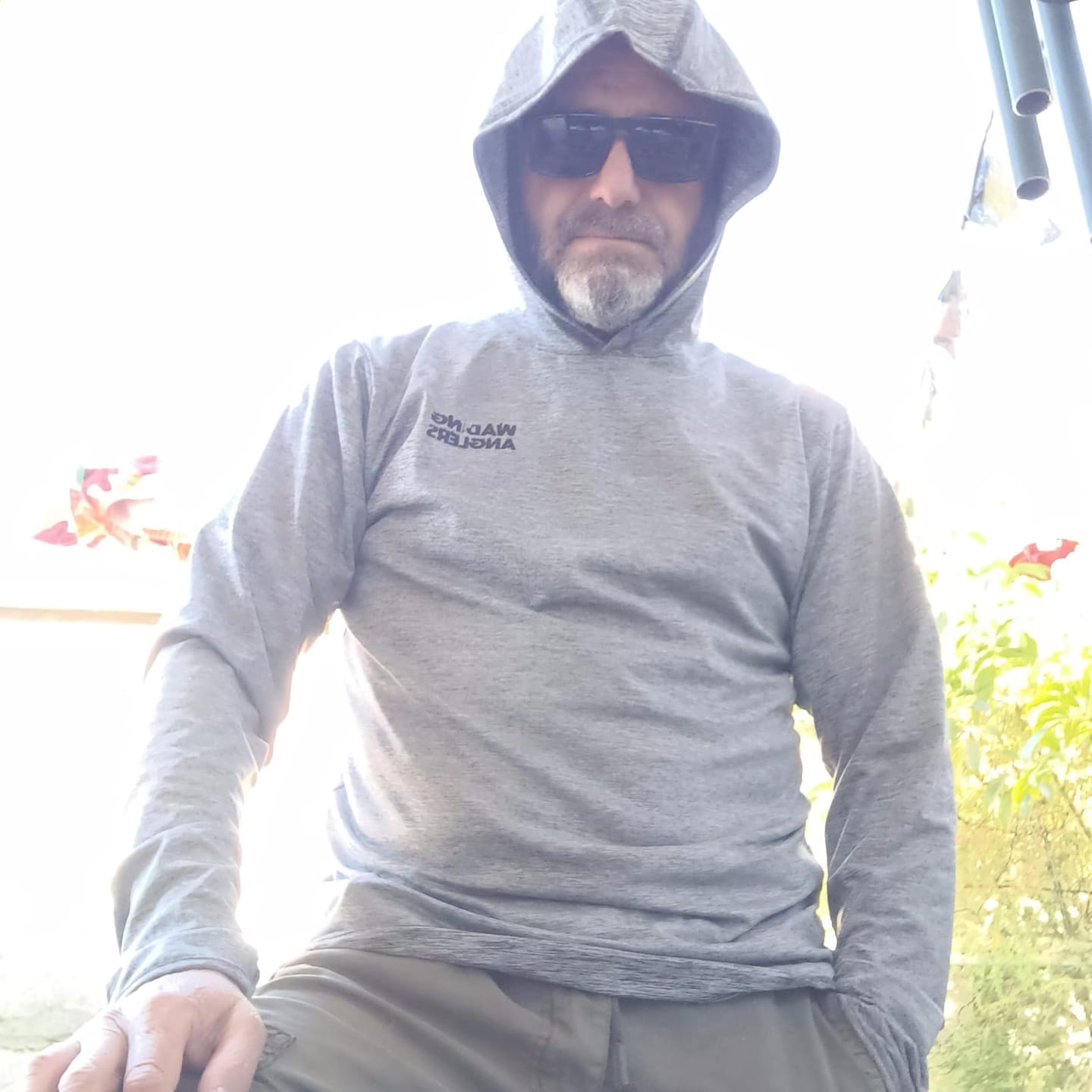 Customer photo review of Polera Lightweight Basic Gris Oscuro