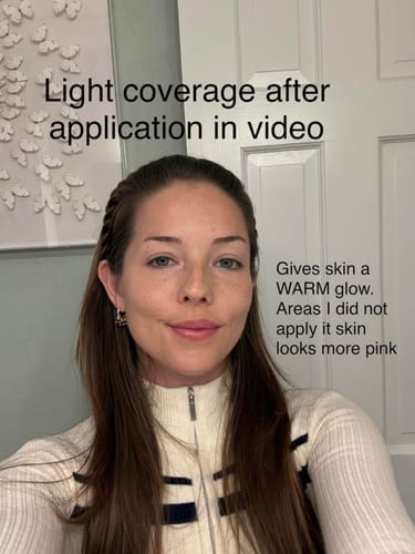 Customer photo review of Color Changing Foundation Stick™️