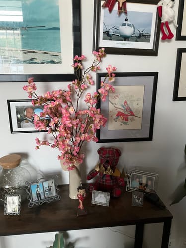 Customer photo review of Fleur de Cerisier - Fuchsia rose (3 tiges)