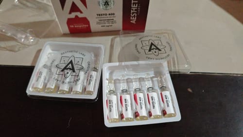 Customer photo review of Testo 400 Aesthetic Labs