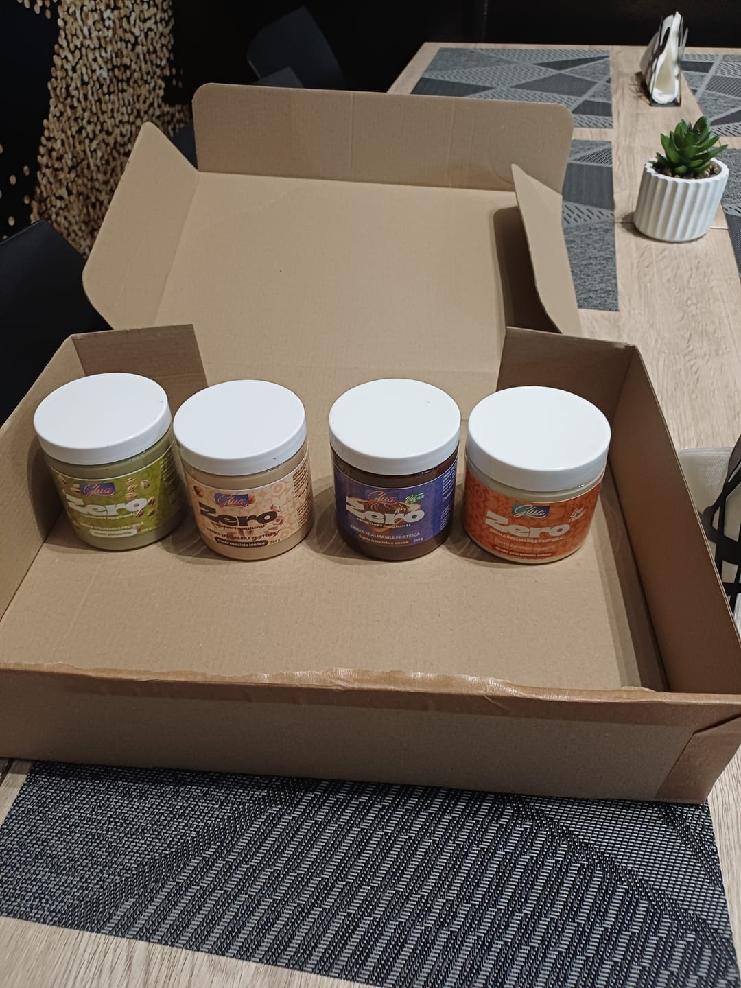 Customer photo review of Crema spalmabile proteica al pistacchio
