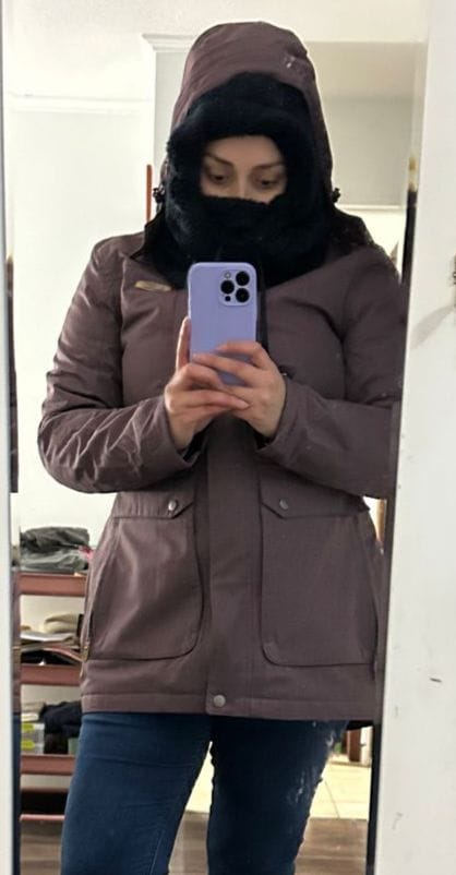 Customer photo review of Gorro Antuco Menta Unisex