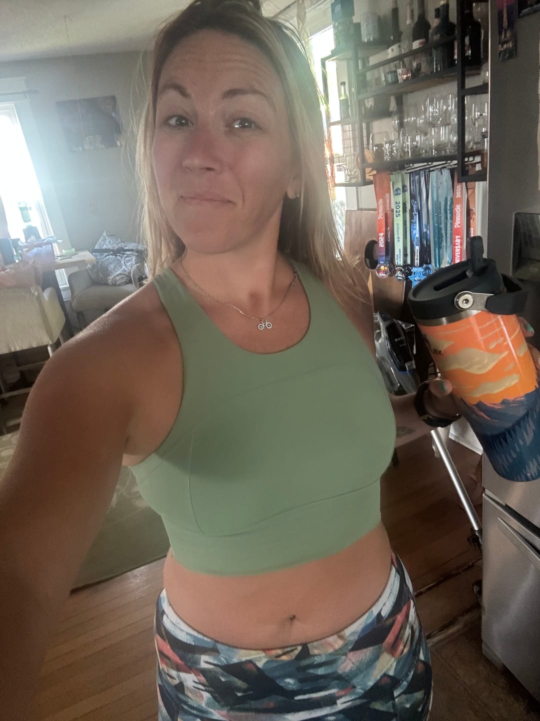 Customer photo review of Breeze Sports Bra
