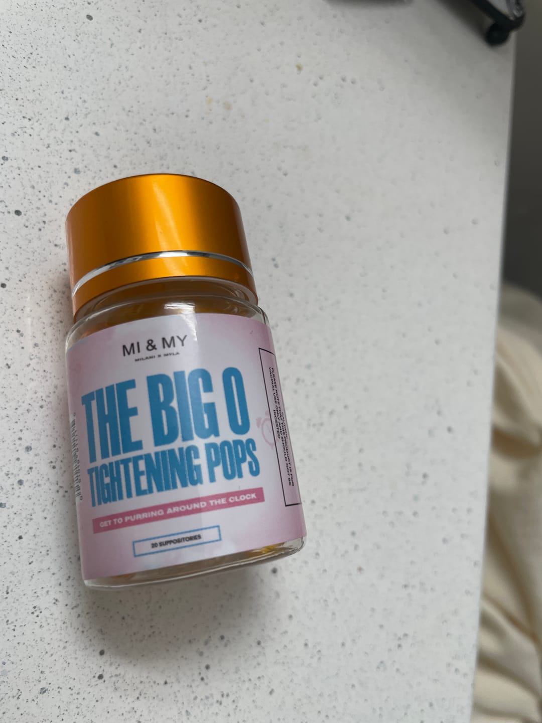 Customer photo review of The Big O Tightening Pops
