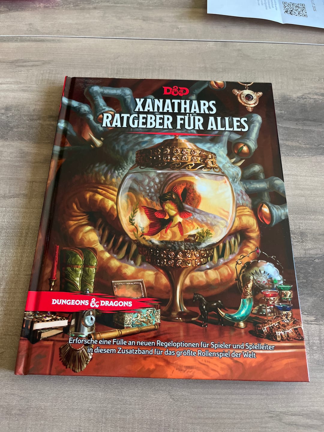 Customer photo review of D&D: Xanathars Ratgeber für Alles - DE