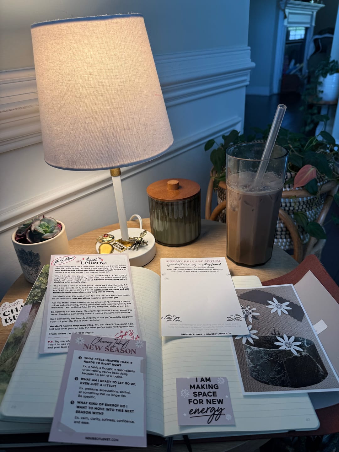 Customer photo review of Lovet Letters: The Monthly Mail Club