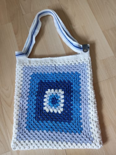 Customer photo review of Label-Set "Handmade With Love" Kunstleder Label für Häkelkörbe, Label aus Kunstleder - CS0050