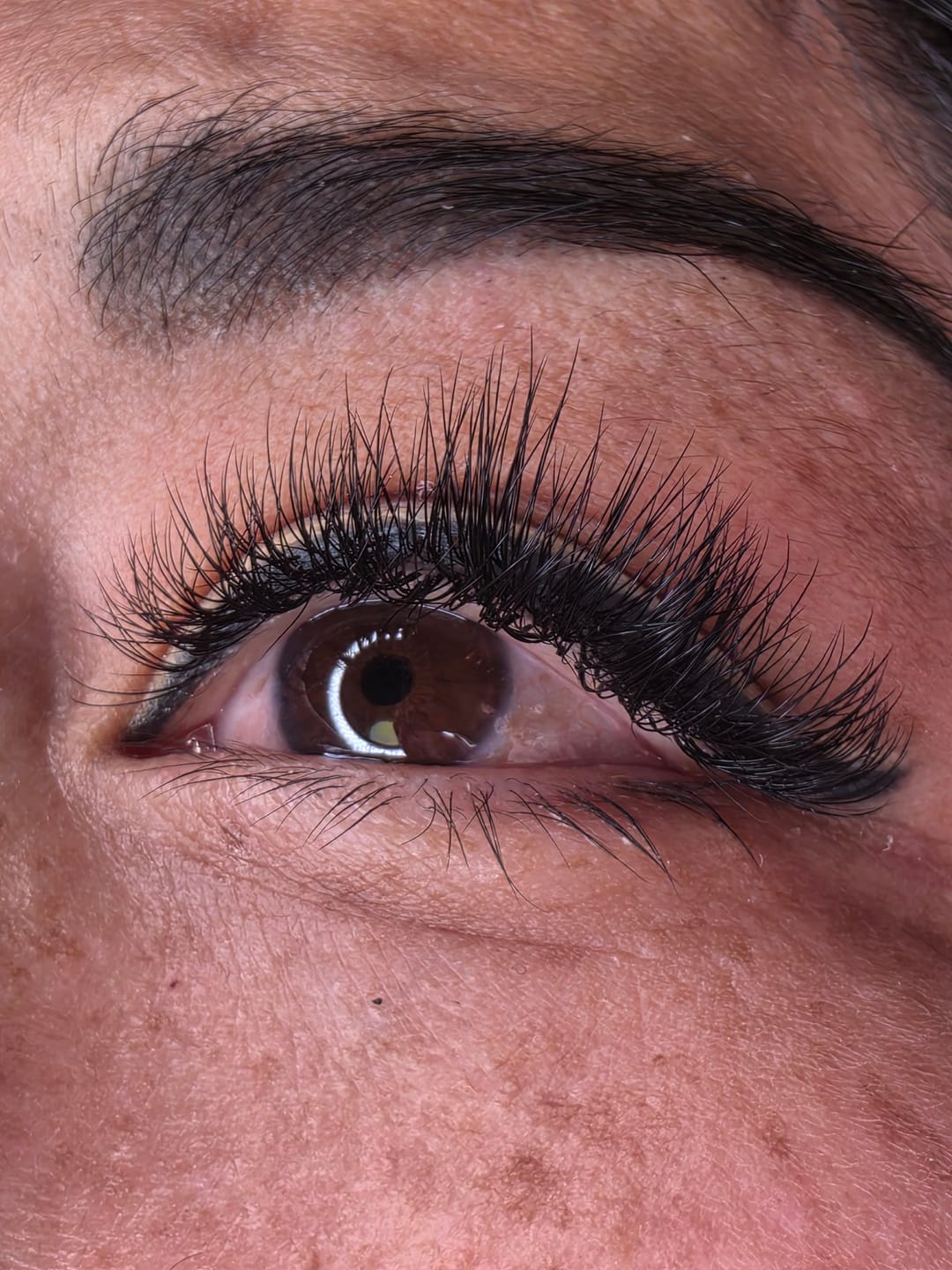Customer photo review of 3D Abanicos “Top Pestañas” pre montados (premade fans)