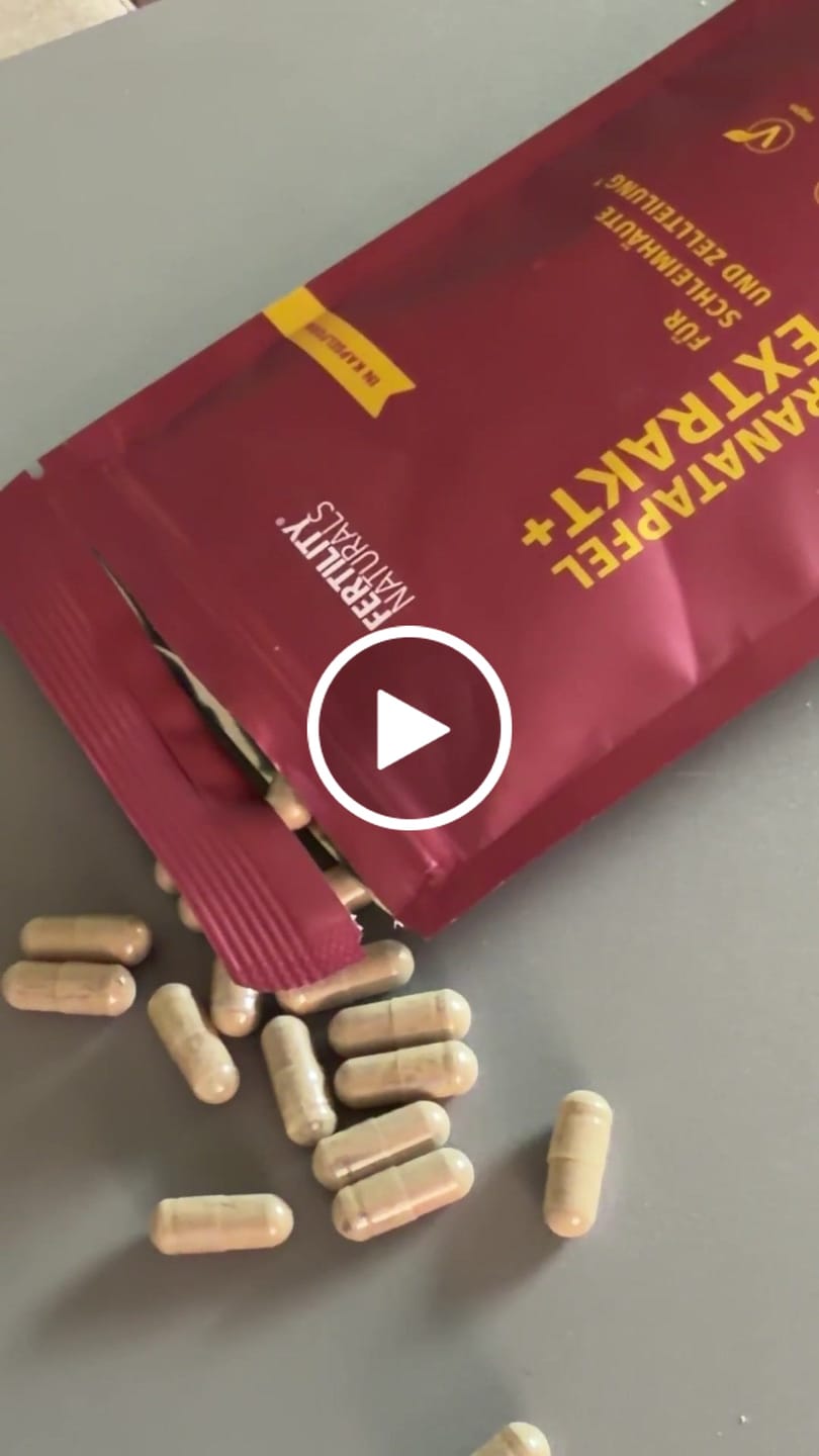Customer video review of Granatapfel Extrakt+ (Als Pulver & Kapsel erhältlich)