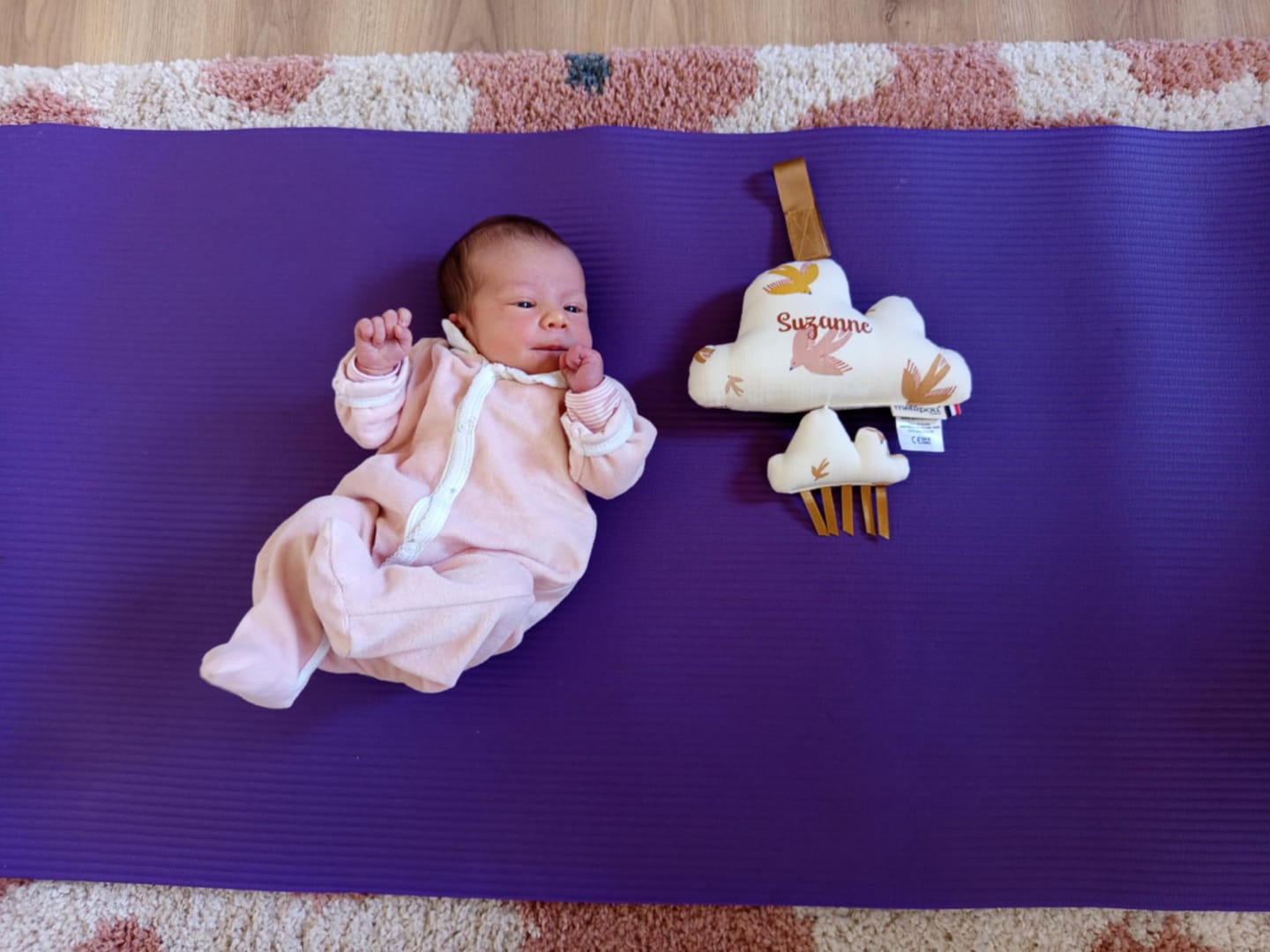 Customer photo review of Coussin musical mini nuage - Swift