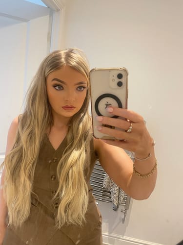 Customer photo review of The Loose Wave HD Fibre 24" Lace U Part Wig
