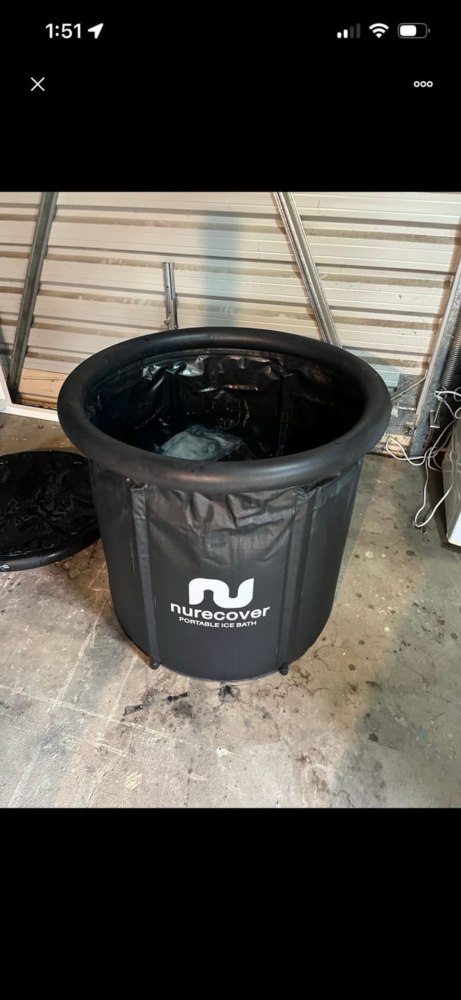 Customer photo review of Pod Ice Bath
