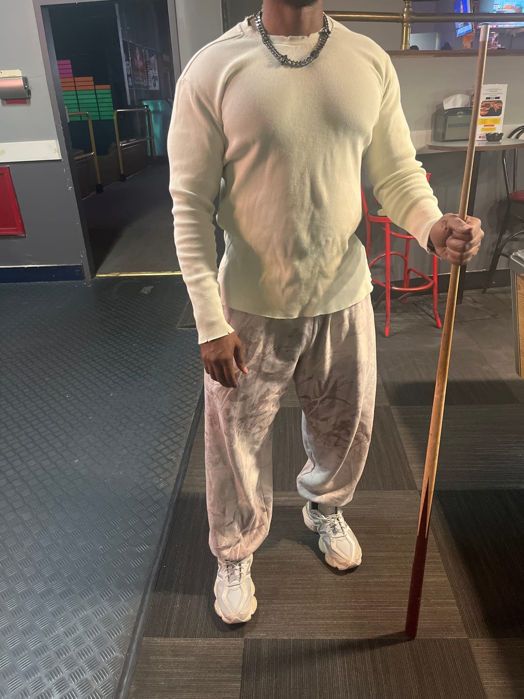 Customer photo review of 8094 - Tailored Waffle Longsleeves