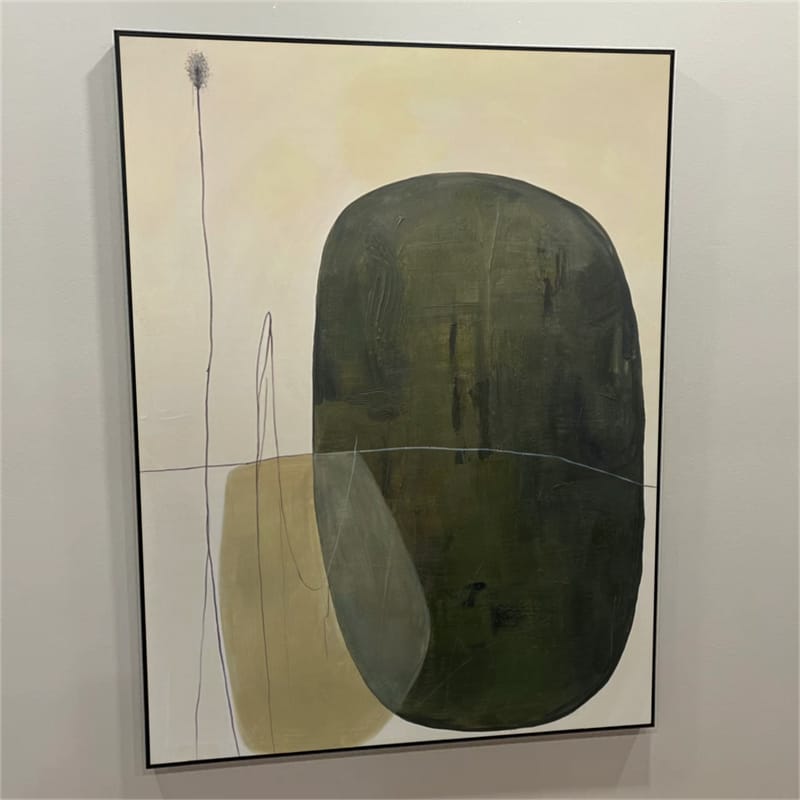 Customer photo review of Abstract Painting Canvas #AP068