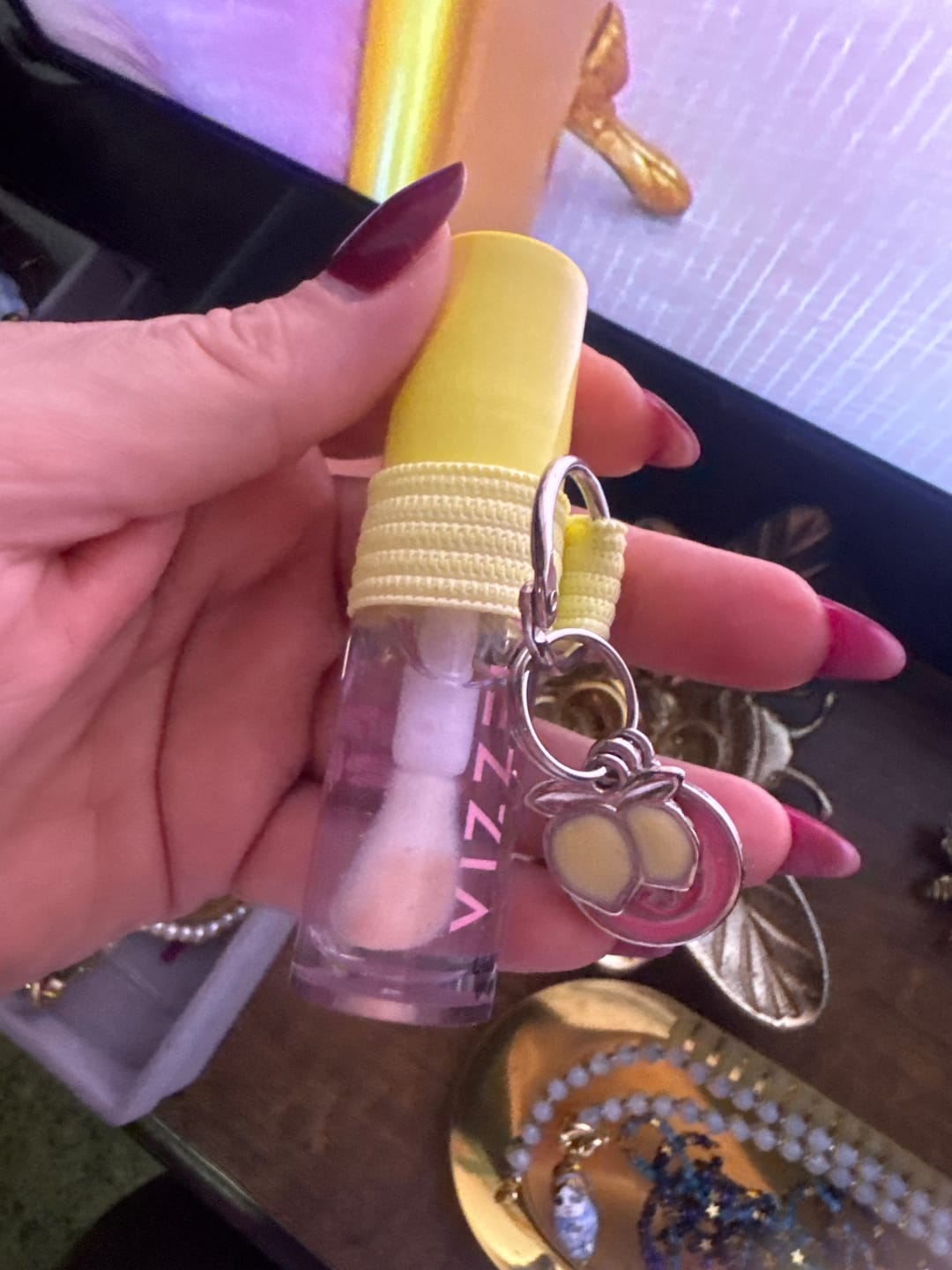 Customer photo review of Lip Oil Limoncello – Vizzela