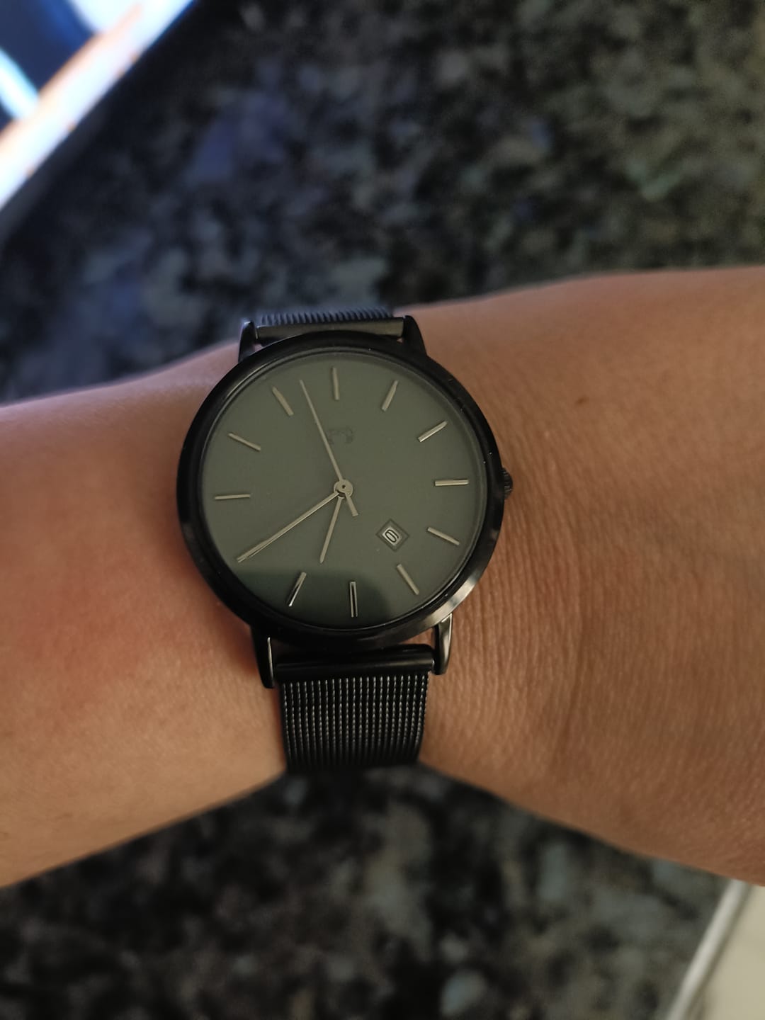 Customer photo review of Reloj Petite Marie ~ Antracita