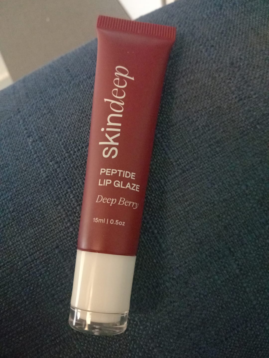Customer photo review of » Peptide Lip Glaze (100% off)