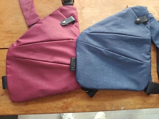 Customer photo review of SecuBag | Anti-Theft Urban Crossbody Bag