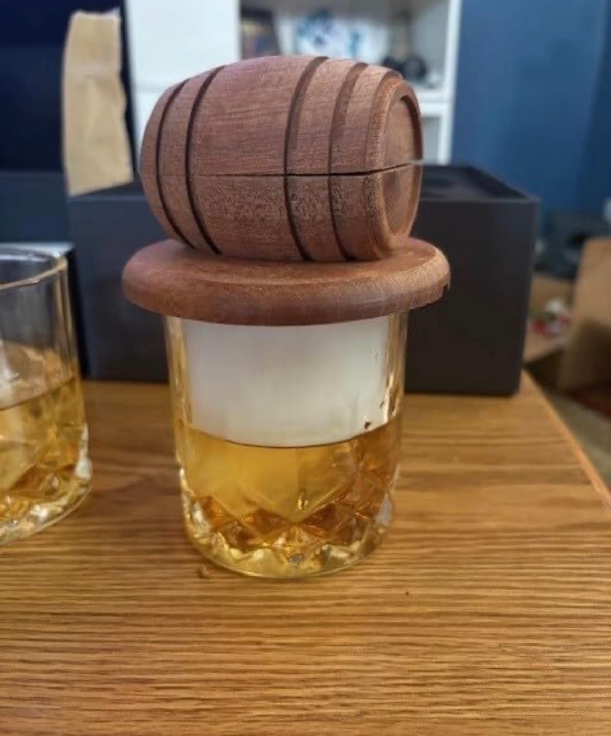 Customer photo review of Noir Barrel Smoker - Signature Edition