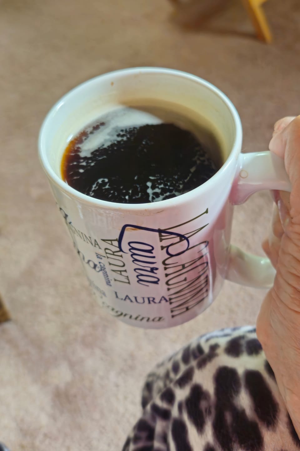 Customer photo review of Café Hacienda Doka Peaberry AA