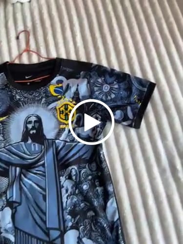 Customer video review of Maillot 24/25 Brésil Noir Spécial