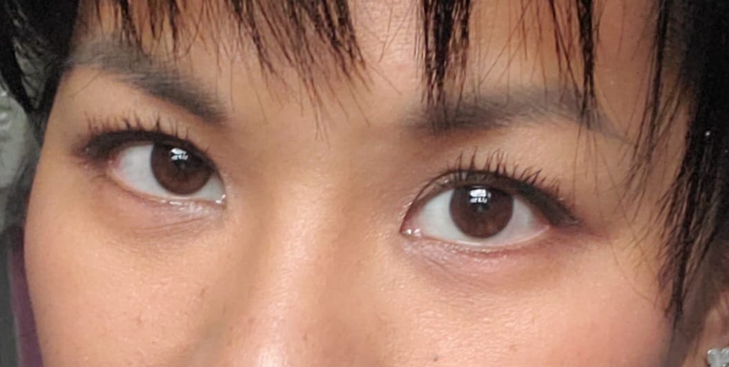 Customer photo review of Everlasting Growth Serum Mascara