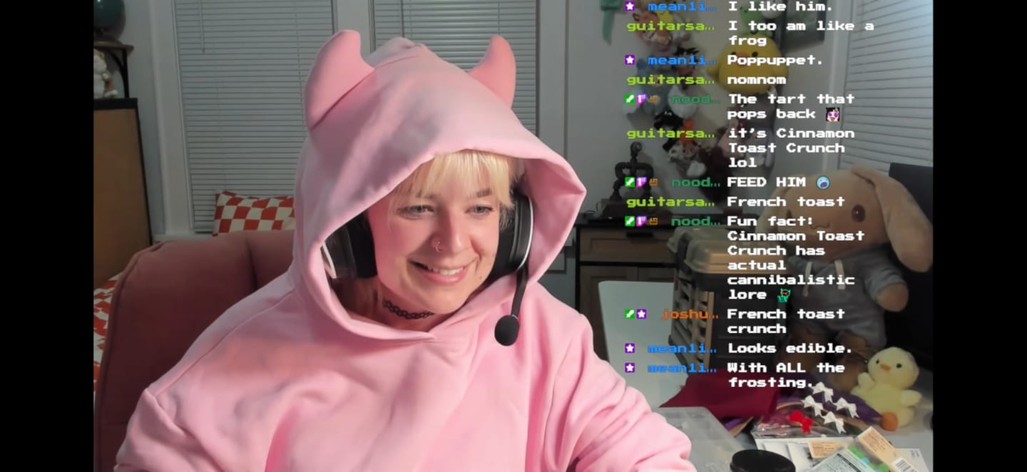 Customer photo review of WAVE DEVIL HOODIE - PINK