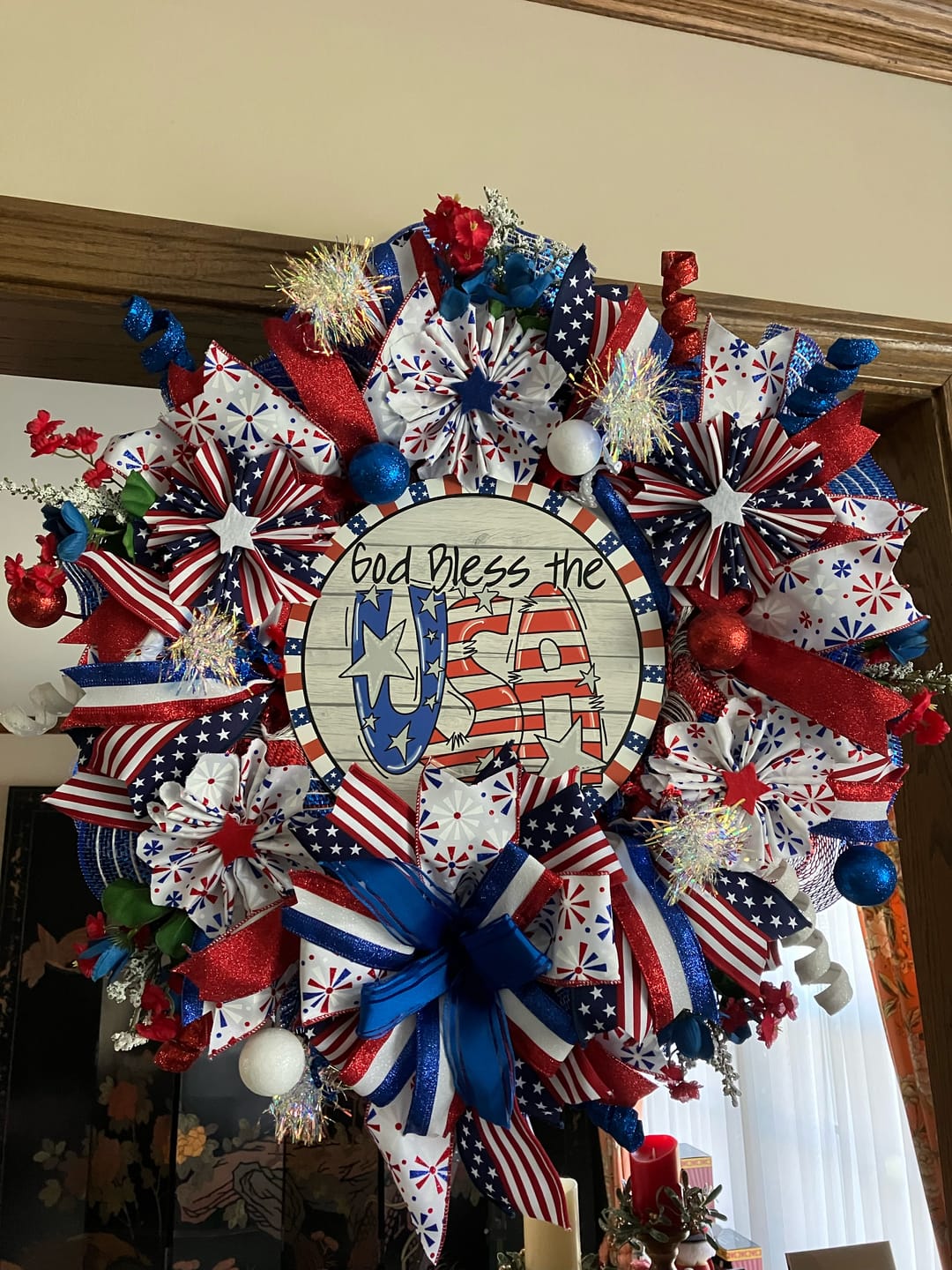 Customer photo review of Pancake Wreath Frame Patent Pending Bundle