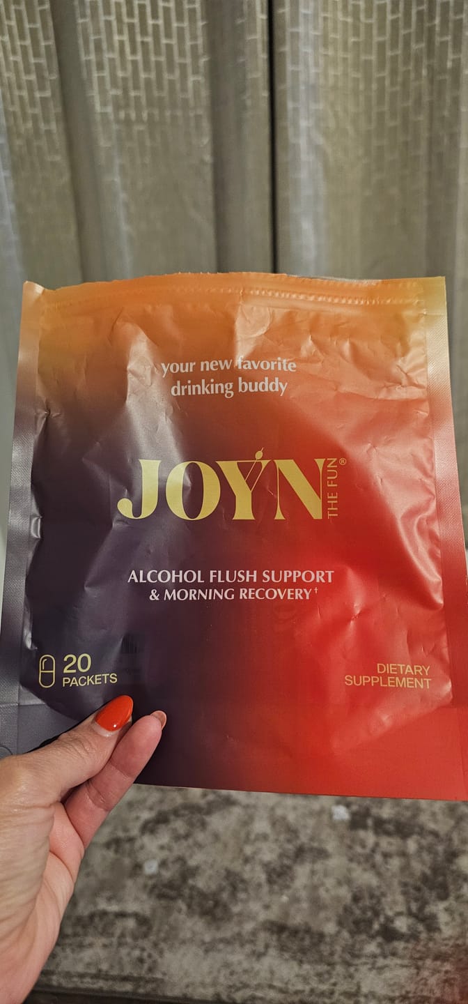 Customer photo review of Alcohol Flush and Hangover Reducer Capsules