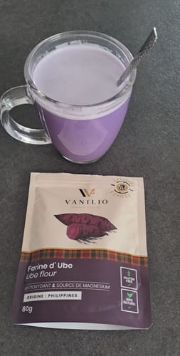 Customer photo review of Poudre d’Ube 100% Dioscorea alata