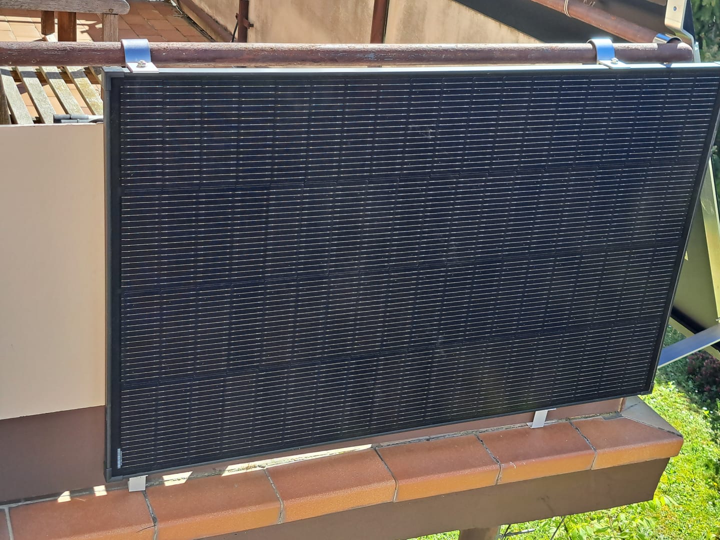 Customer photo review of Ray Solarmodul 200W Komplett Schwarz