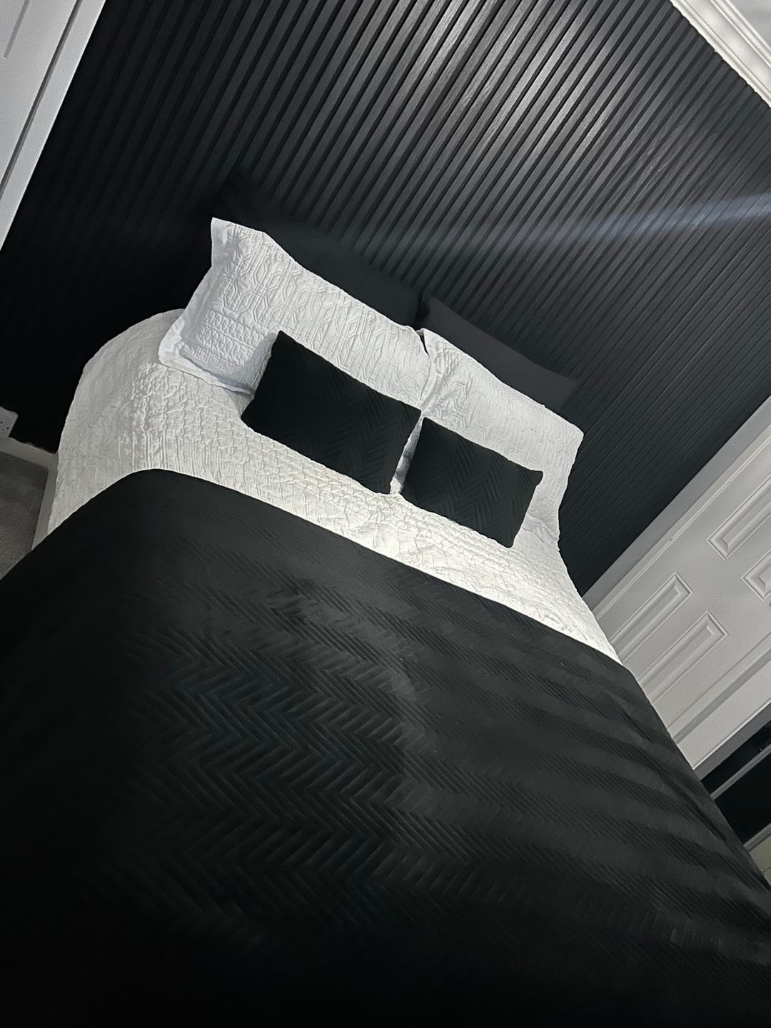 Customer photo review of Premium Acoustic Wall Panels - Black