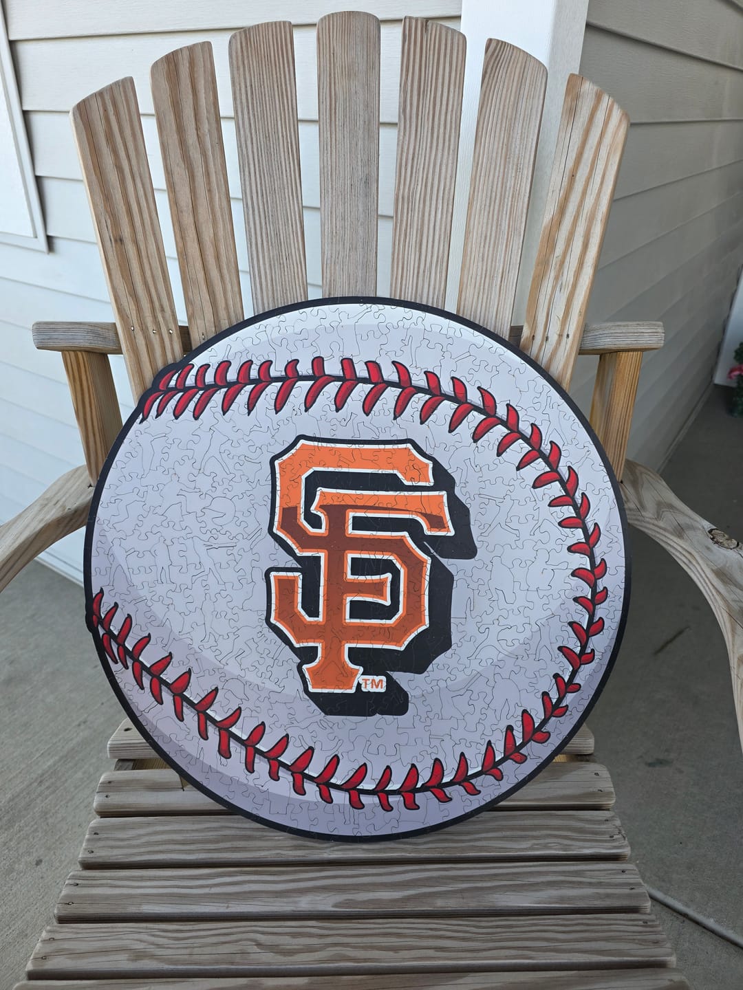 Customer photo review of Minnesota Twins™ - Wooden Puzzle