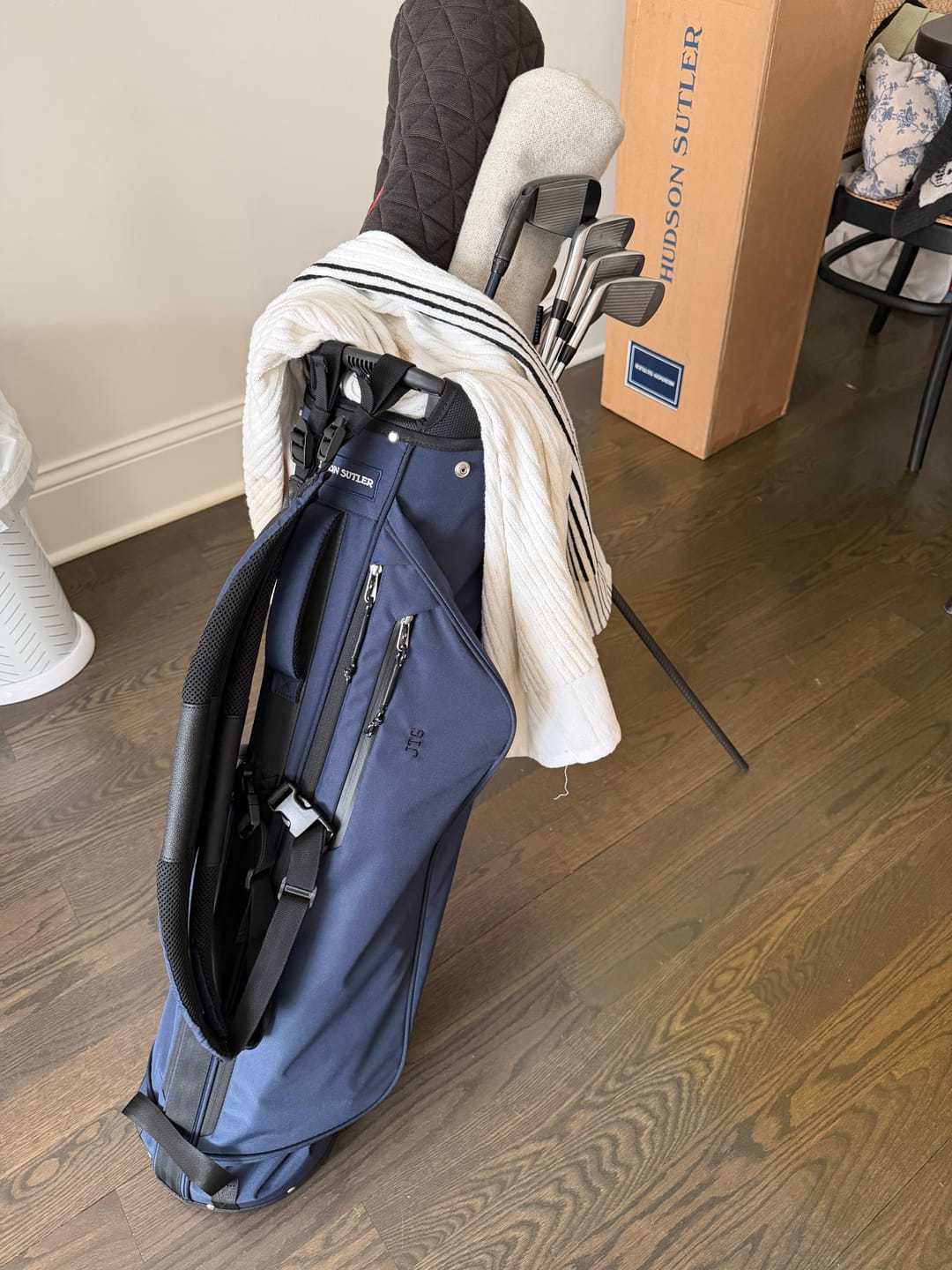 Customer photo review of Hudson Featherlite Golf Bag
