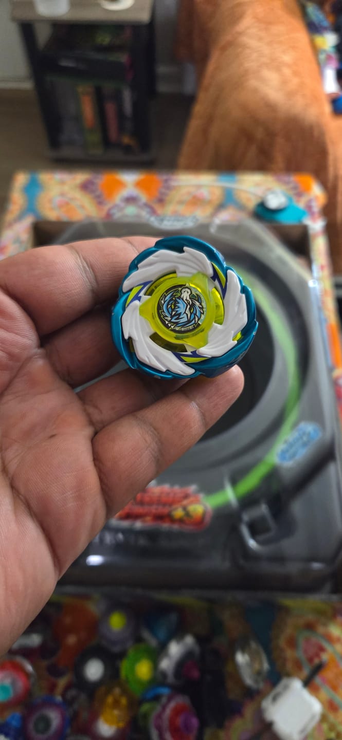 Customer photo review of Stadium Stickers - Beyblade X Point System