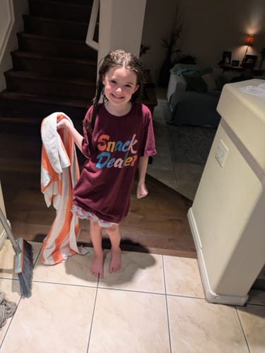 Customer photo review of Snack Dealer Shirt