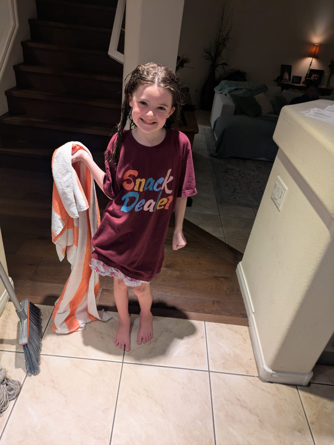 Customer photo review of Snack Dealer Shirt
