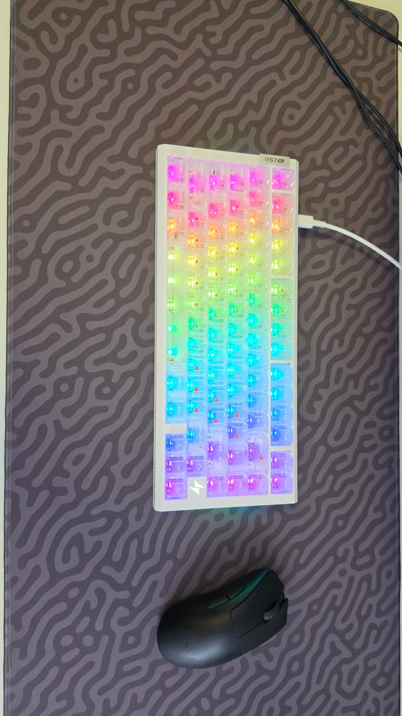 Customer photo review of Wraith Studio Jungle Maze Deskmat