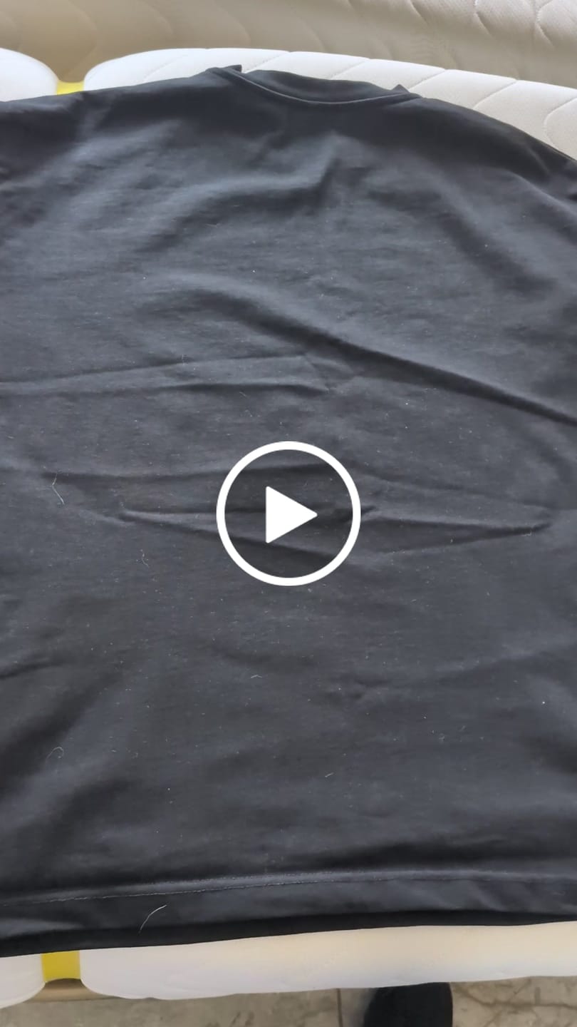 Customer video review of T-Shirt Over Blanks 280GSM Black