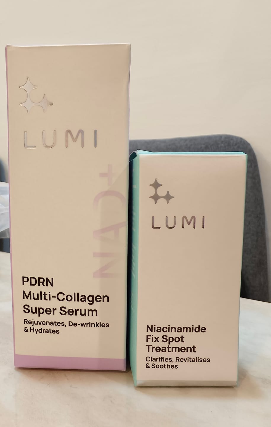 Customer photo review of PDRN Multi-Collagen Super Serum