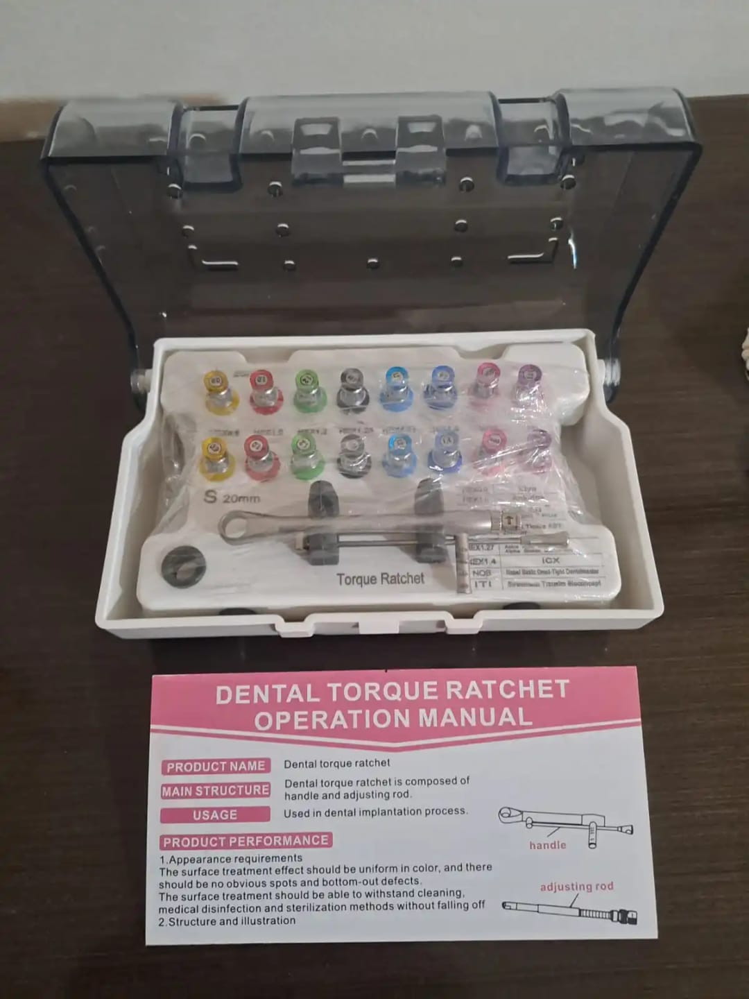 Customer photo review of All in 1 Implant Screw Drivers - Torque Boxes